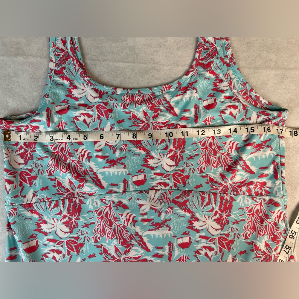 Columbia Women's Dress Sz Large Multicolor Sleeveless Omni-Freeze UPF 50 PFG - Picture 9 of 9